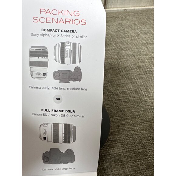 Wandrd Roam Sling Crossbody 6L Camera Bag Sedona Orange w/ Adj Strap & Dividers - Picture 10 of 15